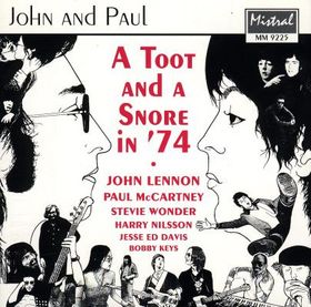 John Lennon A Toot and a Snore in 74