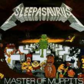 Sleepasaurus Master of Muppits