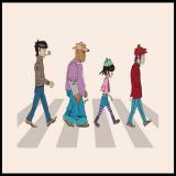 Tshirt Laundry ! Gorillaz Abbey Road