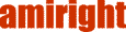 Am I Right? small logo
