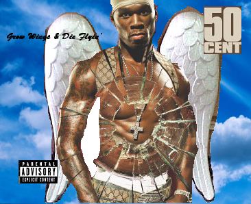 Album cover parody of Get Rich or Die Tryin' by 50 Cent