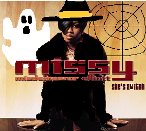 Album cover parody of She's a Bitch by Missy Elliott