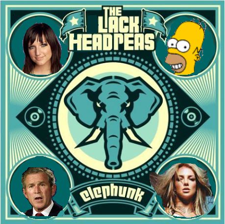 Album cover parody of Elephunk by Black Eyed Peas