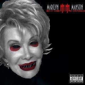 Album cover parody of The Golden Age Of Grotesque by Marilyn Manson