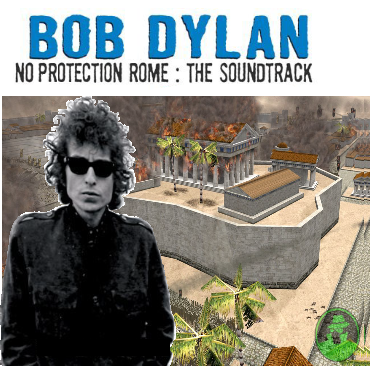 Album cover parody of No Direction Home: The Soundtrack (The Bootleg Series Vol. 7) by Bob Dylan