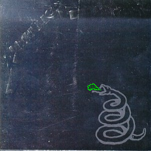 Album cover parody of Metallica by Metallica