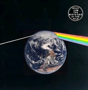 Album cover parody of North Side of the Pole by Pink Floyd