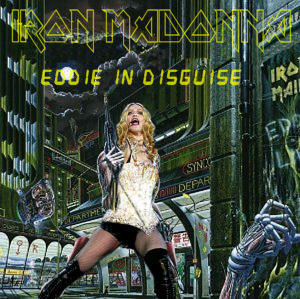 Album cover parody of Somewhere in Time by Iron Maiden