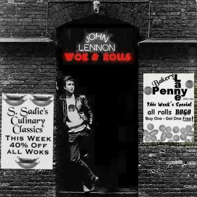 Album cover parody of Rock 'n' Roll by John Lennon