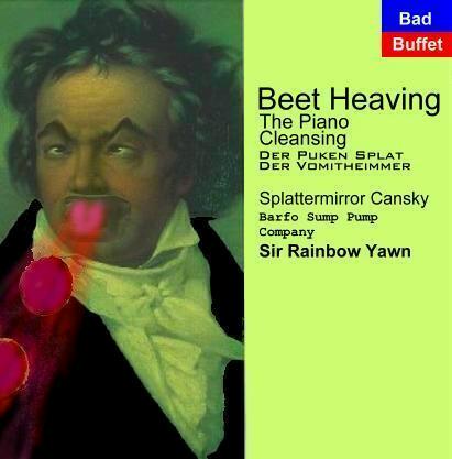 Album cover parody of Beethoven: The Piano Concertos by Ludwig van Beethoven, Georg Solti, Chicago Symphony Orchestra, Vladimir Ashkenazy
