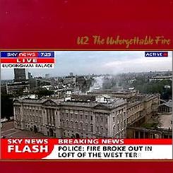 Album cover parody of The Unforgettable Fire by U2