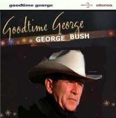 Album cover parody of Goodtime George by George Melly