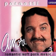 Album cover parody of Amore: Romantic Italian Love Songs by Eduardo di Capua, Salvatore Cardillo, Ernesto de Curtis, Luigi Denza, Gaetano Donizetti, Friedrich von Flotow, Umberto Giordano, Ruggero Leoncavallo, Giacomo Puccini, Gio
