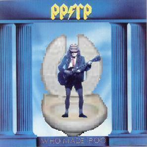 Album cover parody of Who Made Who by AC, DC