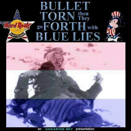 Album cover parody of Born On The Fourth Of July: Motion Picture Soundtrack Album by John Williams