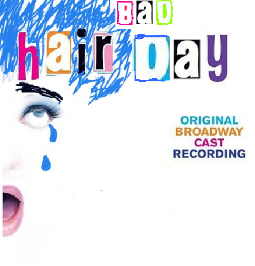Album cover parody of Hairspray (2002 Original Broadway Cast) by Marc Shaiman, Scott Wittman, Marissa Jaret Winokur, Harvey Fierstein, Kerry Butler