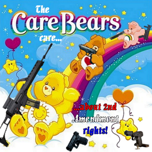 Album cover parody of Meet the Care Bears by Various Artists