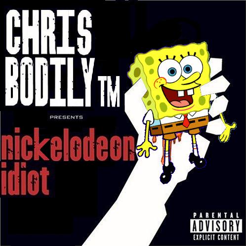 Album cover parody of American Idiot by Green Day