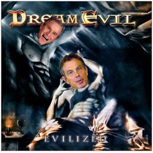 Album cover parody of Evilized by Dream Evil