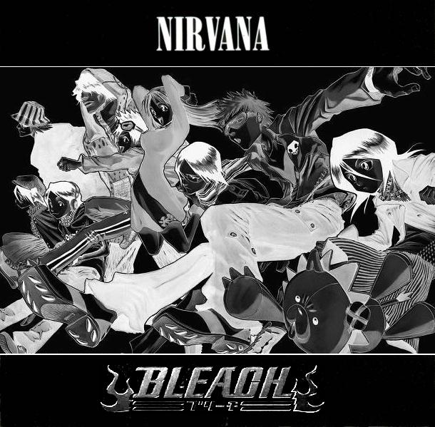 Album cover parody of Bleach by Nirvana