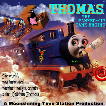 Album cover parody of Thomas & The Magic Railroad: Original Motion Picture Soundtrack by Hummie Mann