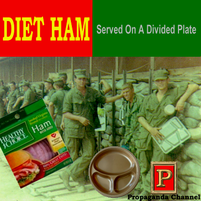 Album cover parody of Vietnam: Songs from a Divided House by Various Artists