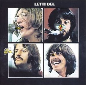 Album cover parody of Let It Be by The Beatles