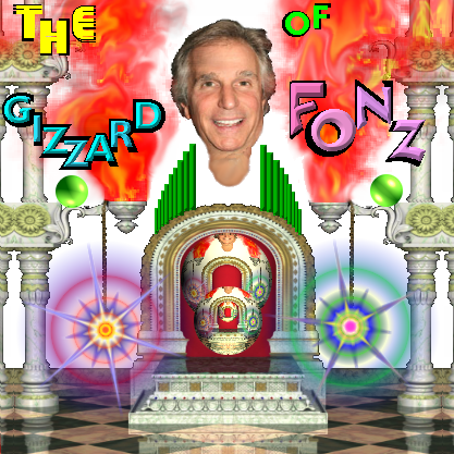 Album cover parody of The Wizard Of Oz: Selections From The Original Motion Picture Soundtrack by Herbert Stothart, Harold Arlen, E. Y. Harburg