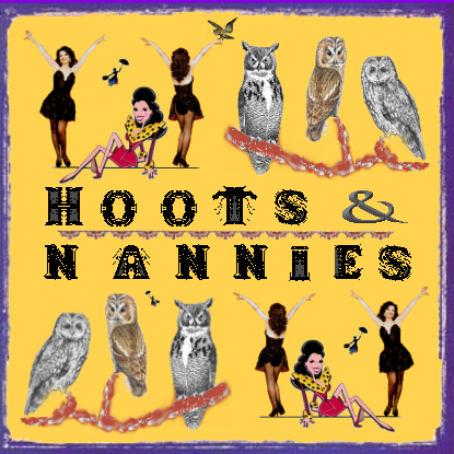 Album cover parody of Hootenanny by David Grier