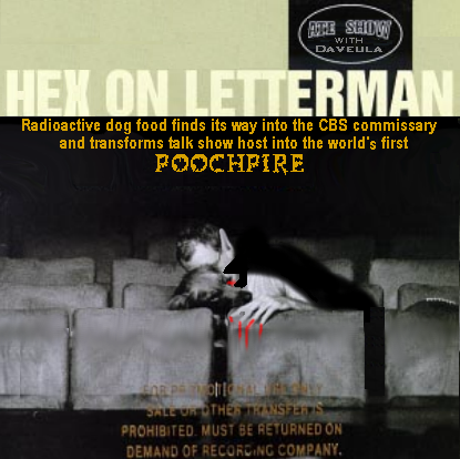 Album cover parody of Live On Letterman : Music From The Late Show by Bill Wendell, Alan Kalter, Leonard Tepper, Manny Papp, Fred Melamed, Sirajul Islam, Kenny Sheehan, Maria Pope, Michael Zegen, Kiva Kahl