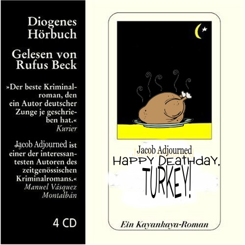 Album cover parody of Happy Birthday Turke! by Rufus Beck