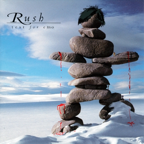 Album cover parody of Test for Echo by Rush