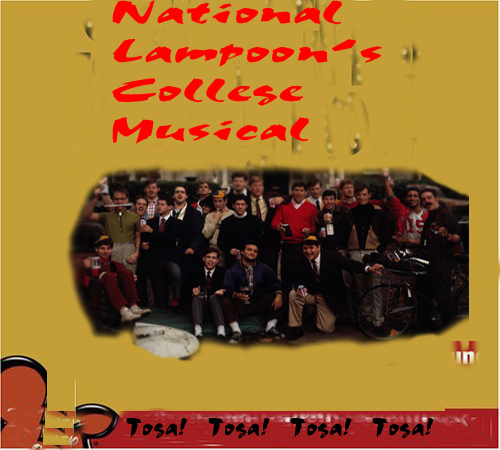 Album cover parody of High School Musical by Various Composers, Zac Efron, Vanessa Anne Hudgens, Ashley Tisdale, Lucas Grabeel, High School Musical Cast, B5