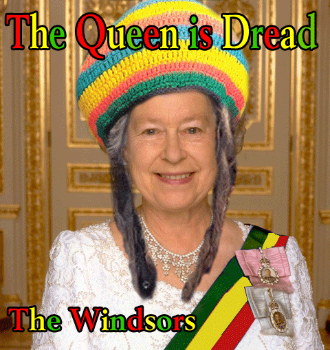 Album cover parody of The Queen Is Dead by The Smiths