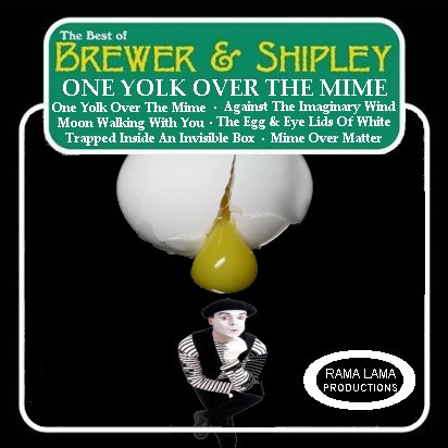 Album cover parody of One Toke Over the Line by Brewer & Shipley