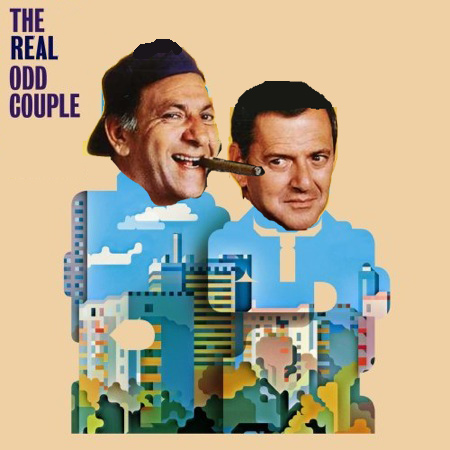 Album cover parody of The Odd Couple by Gnarls Barkley