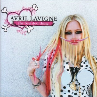 Album cover parody of The Best Damn Thing by Avril Lavigne Originally: