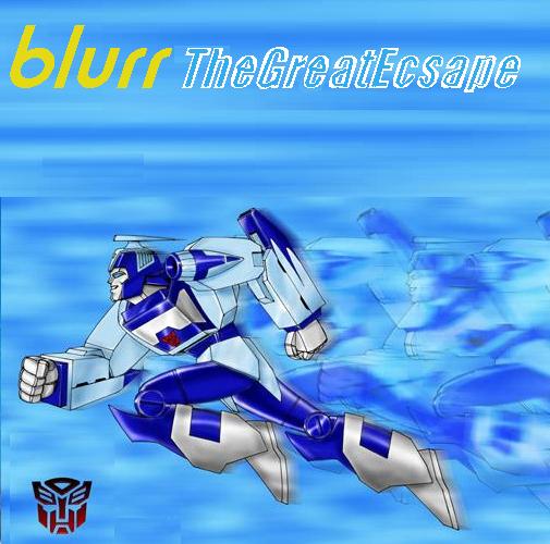 Album cover parody of Great Escape by Blur