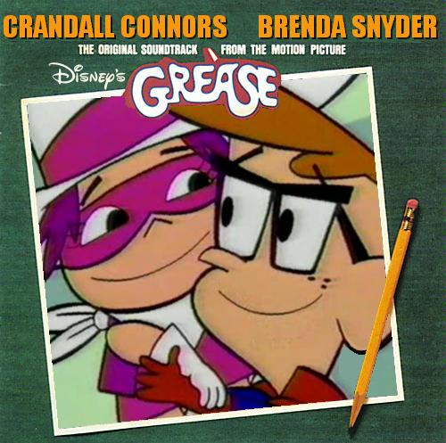 Album cover parody of Grease by Original Soundtrack