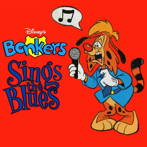 Album cover parody of The Simpsons Sing the Blues by Various Artists
