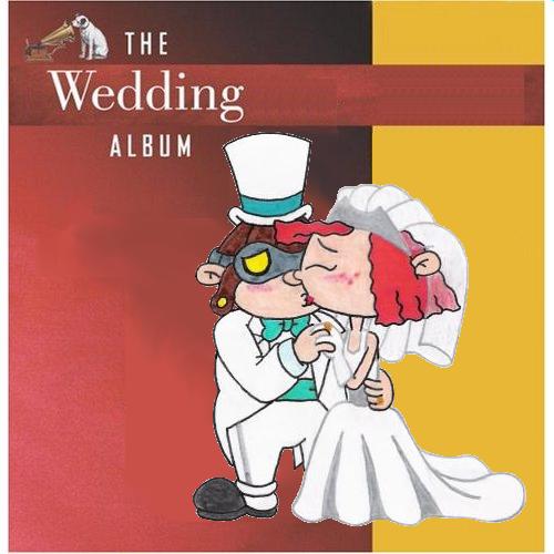 Album cover parody of The Wedding Album by Various Artists