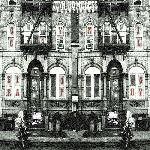Album cover parody of Physical Graffiti by Led Zeppelin