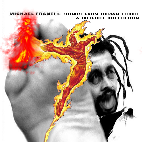 Album cover parody of Songs From the Front Porch: An Acoustic Collection by Michael Franti
