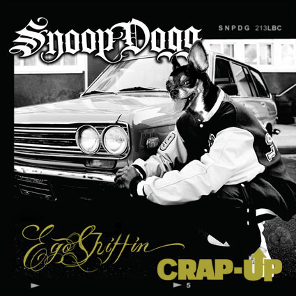 Album cover parody of Ego Shittin' by Snoop Dogg