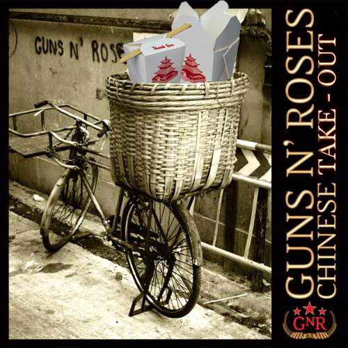 Album cover parody of Chinese Democracy by Guns N' Roses