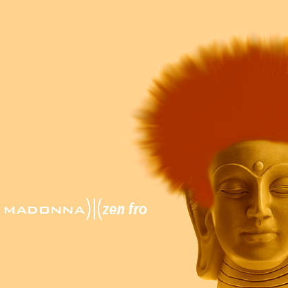 Album cover parody of Frozen by Madonna