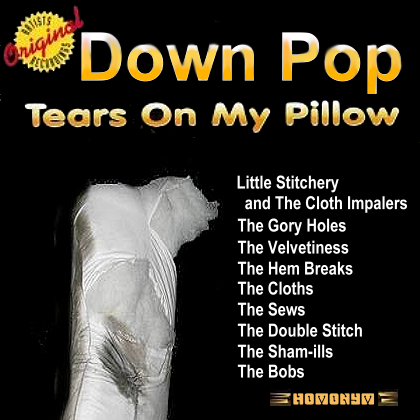 Album cover parody of Doo Wop: Tears on My Pillow by Various Artists