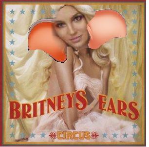 Album cover parody of Circus by Britney Spears