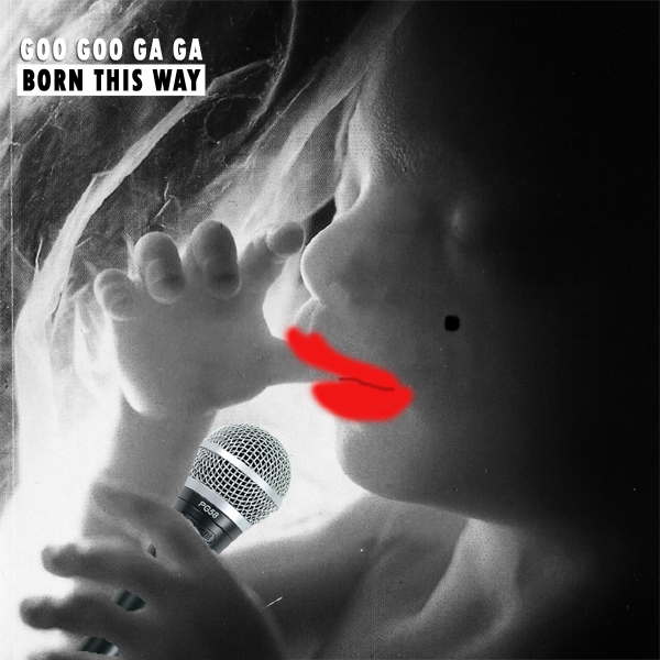Album cover parody of Born This Way (Special Edition) by Lady Gaga