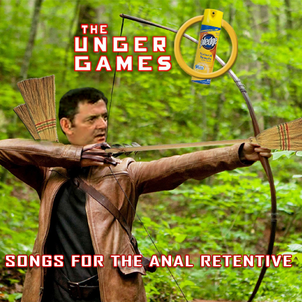 Album cover parody of The Hunger Games: Songs from District 12 and Beyond by Various Artists